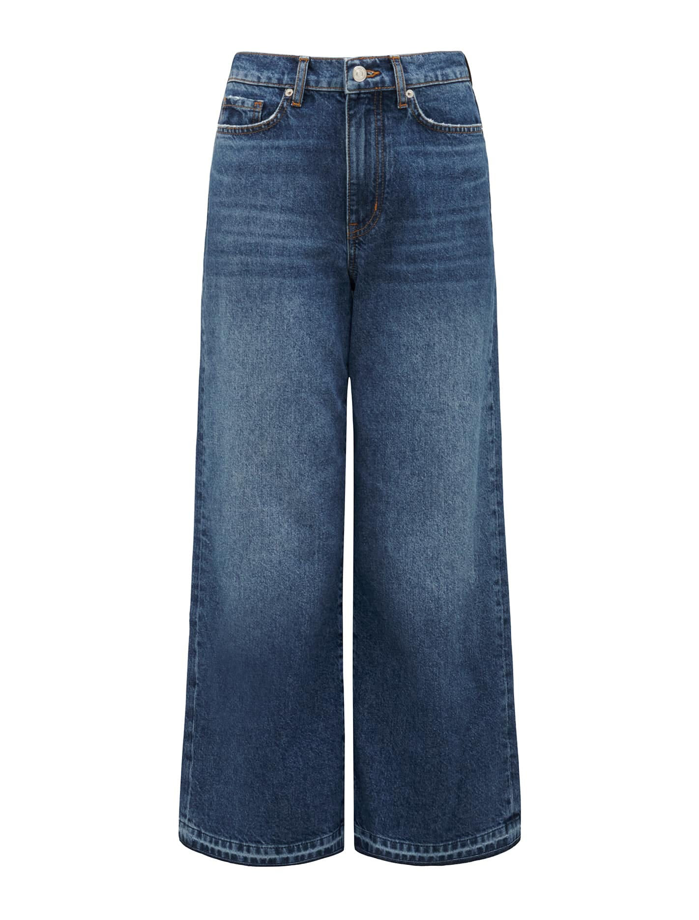 Bea Wide-Leg Cropped Jeans