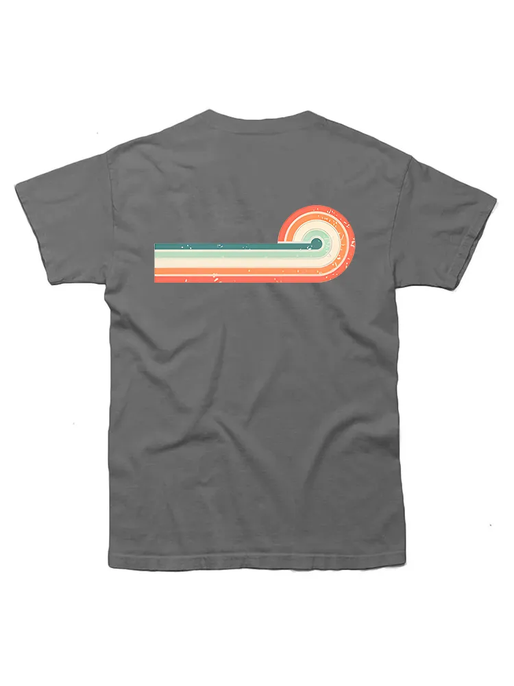Surfer Gift Vintage Wave Retro Surfing Surf Beach T-Shirt