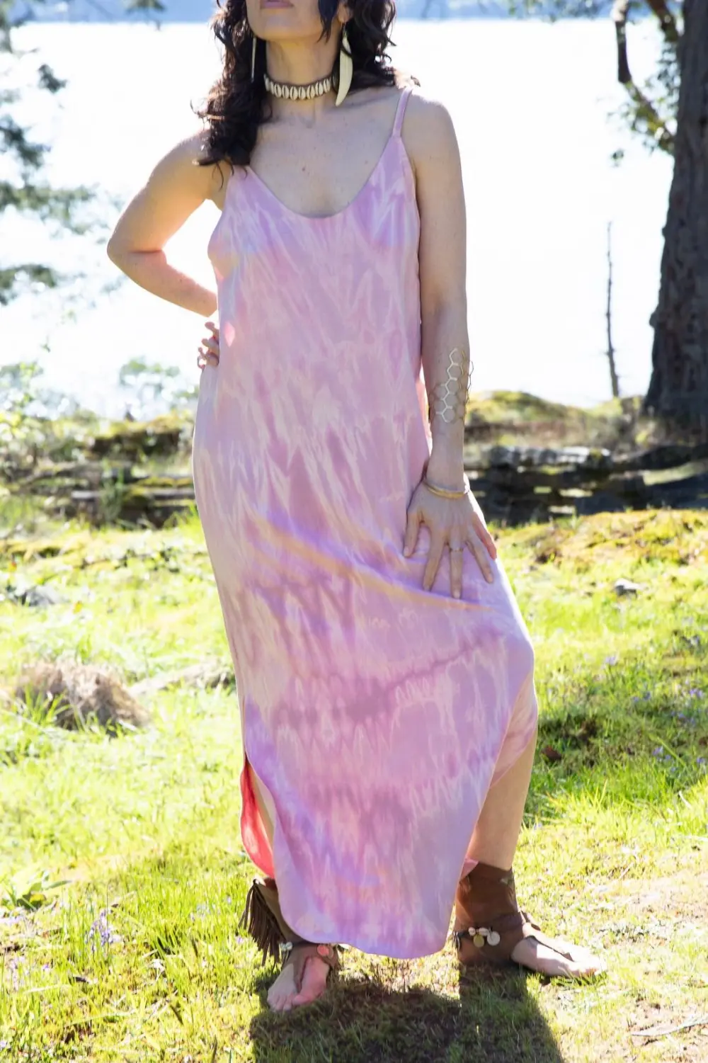 Athena Dress - Shibori