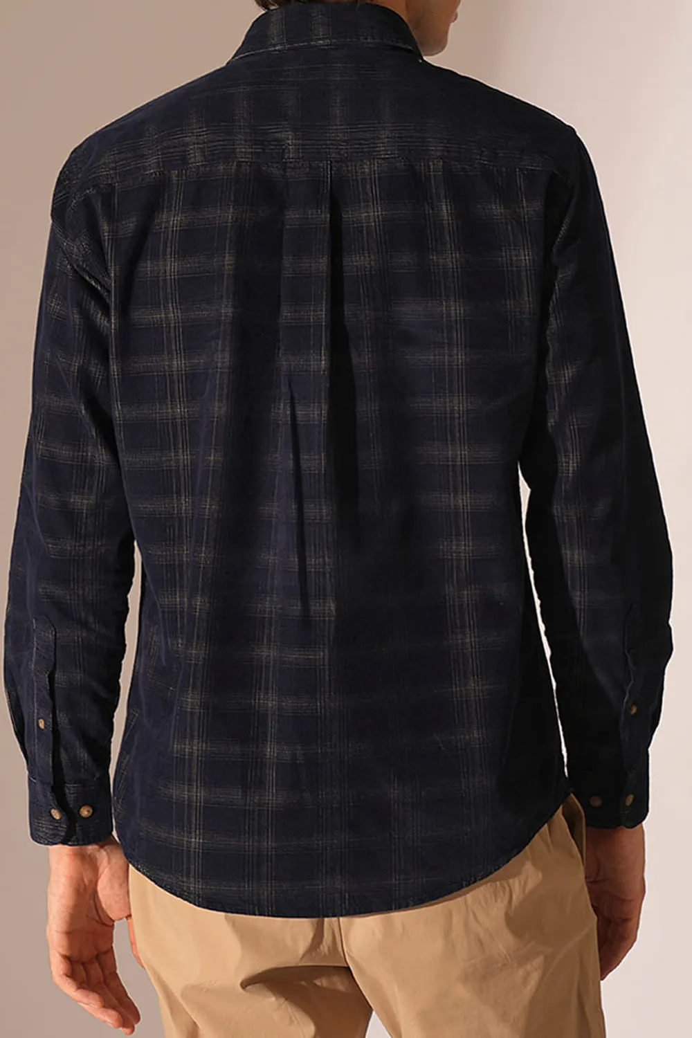 Off-White Corduroy Check Shirt