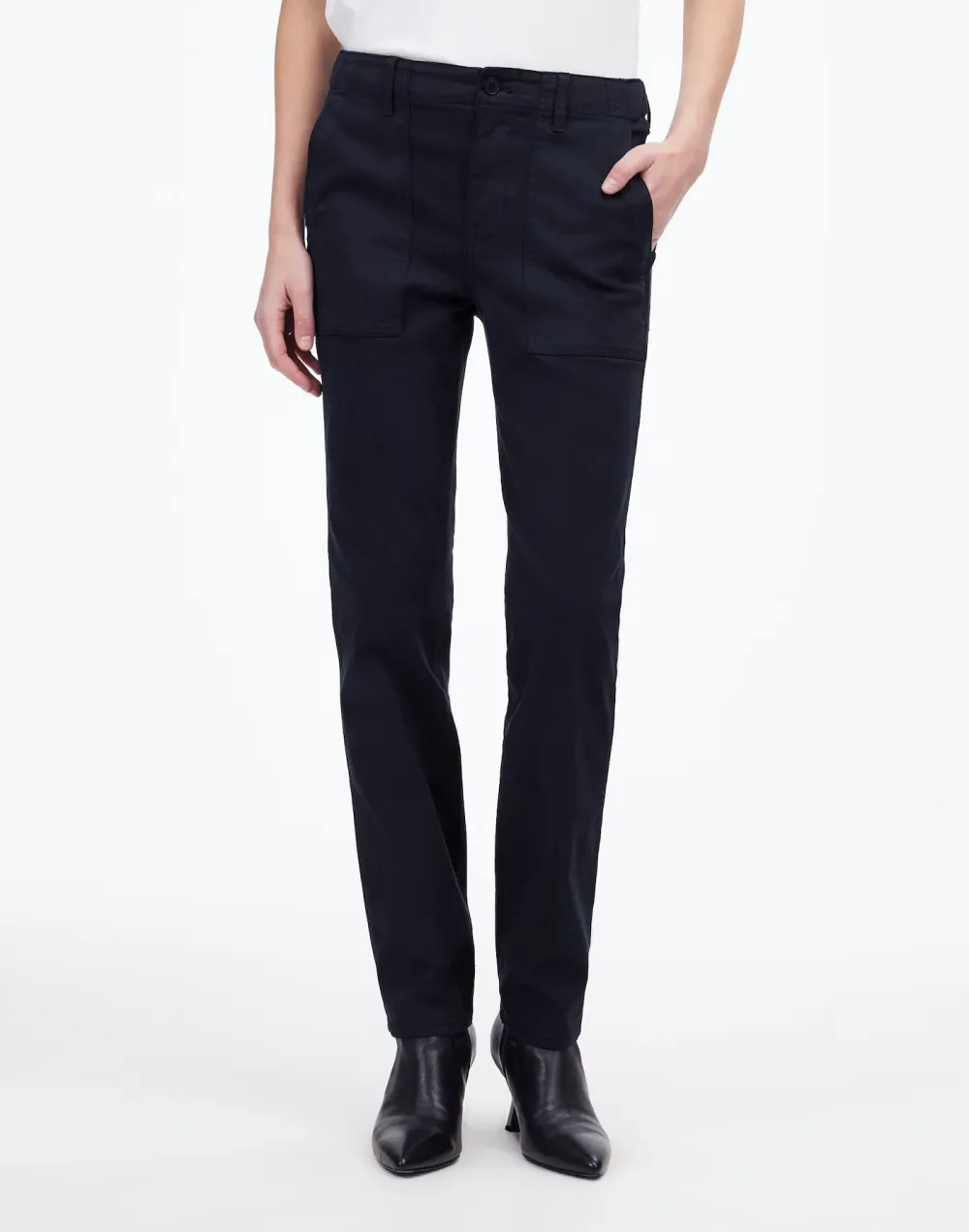 The Slim Straight Utility Pant in Garment Dye