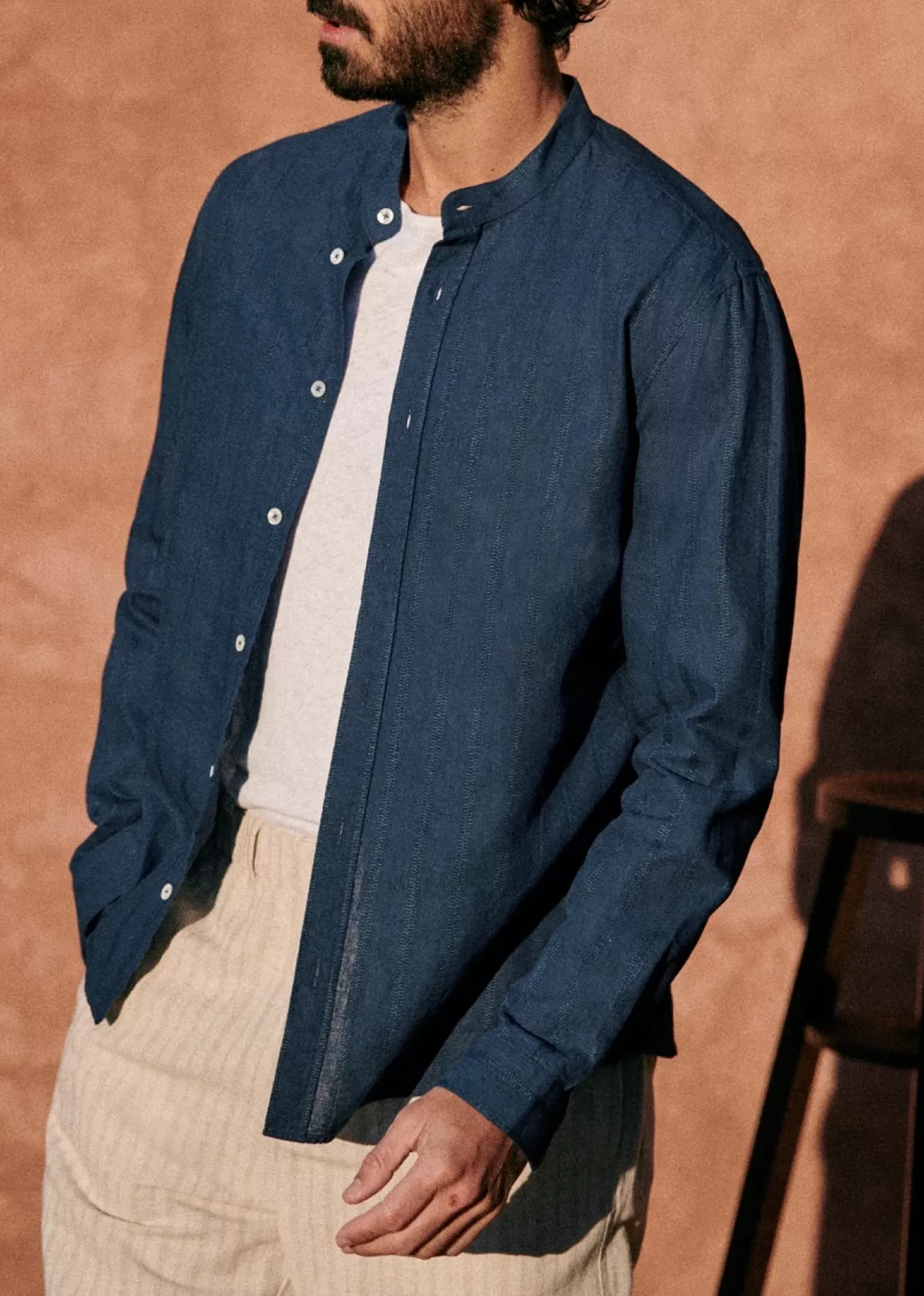 Cotton Linen Benny Shirt