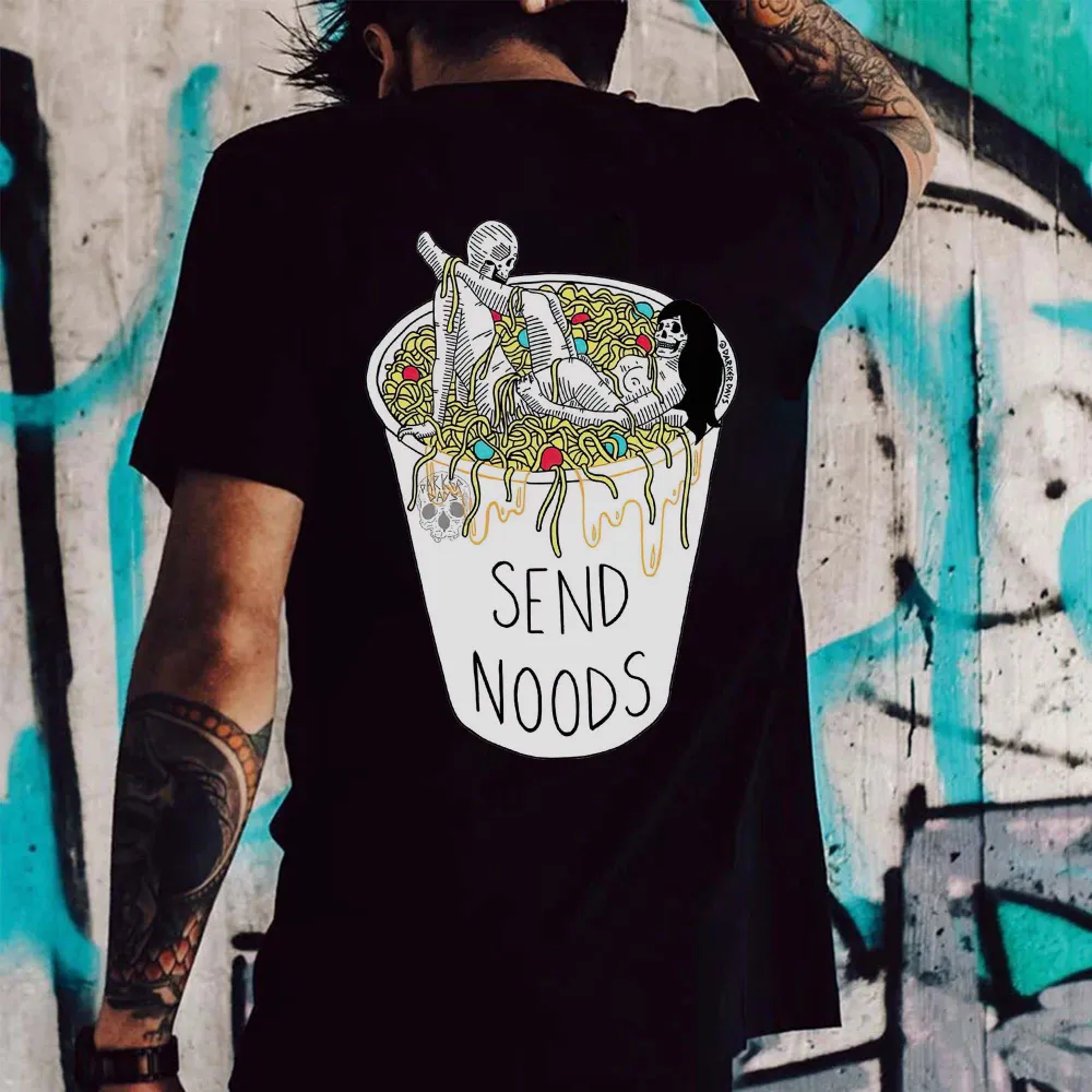 Send Noods Printed Men's T-shirt