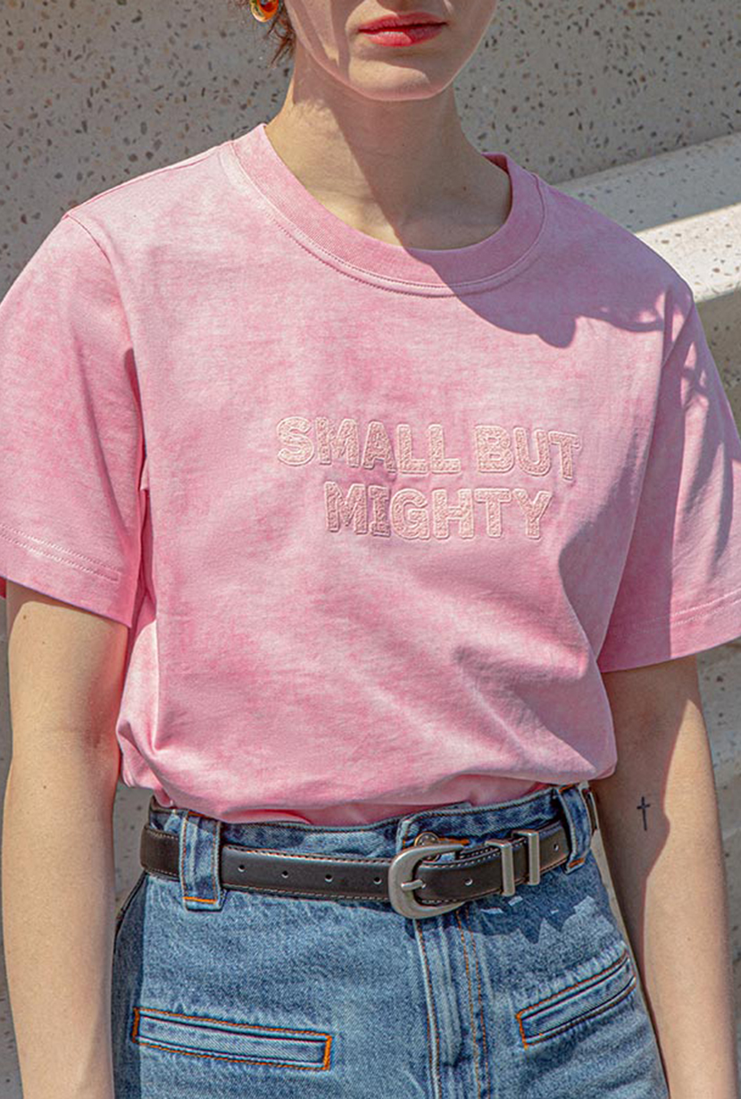 Garrin Cotton T-shirt - Pink