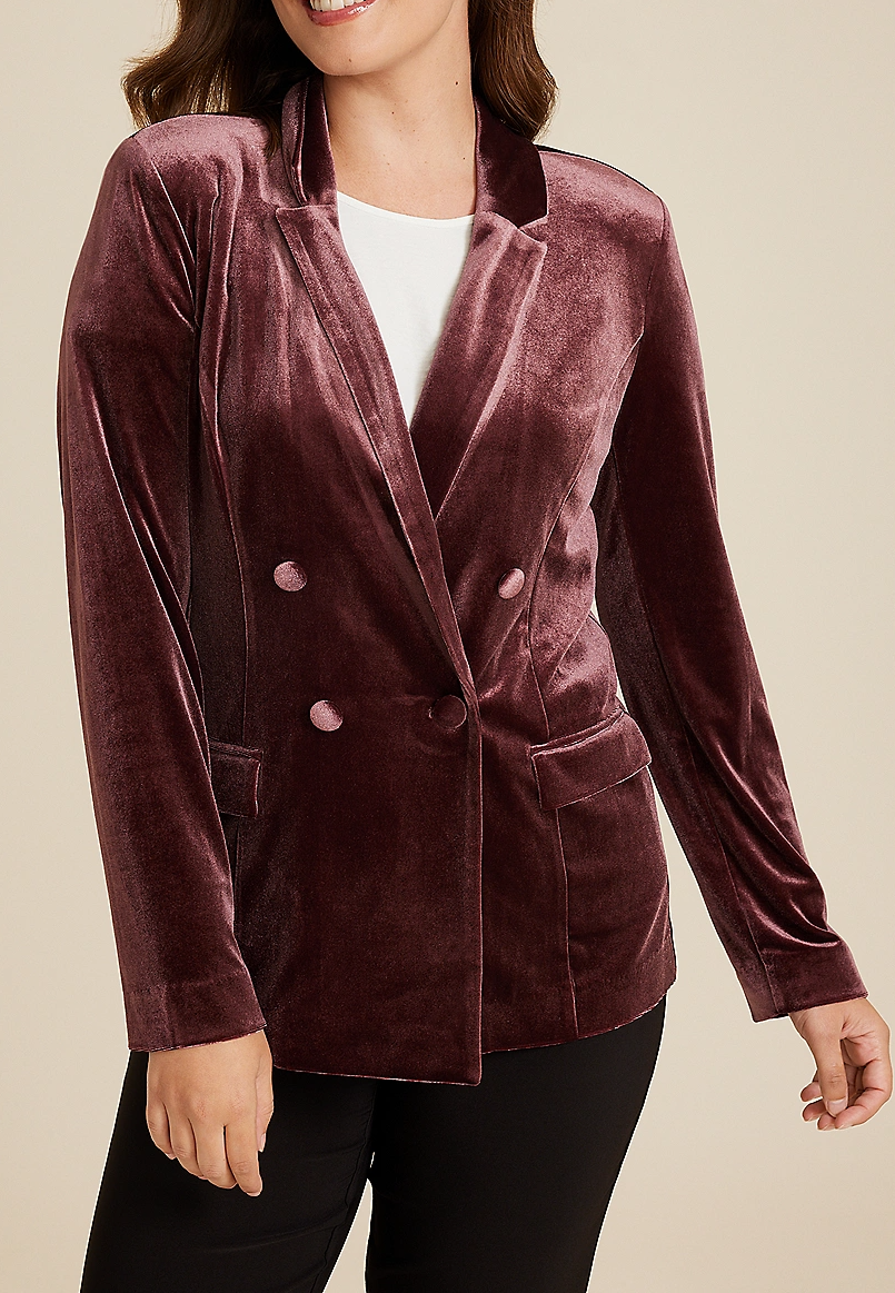 Velvet Blazer