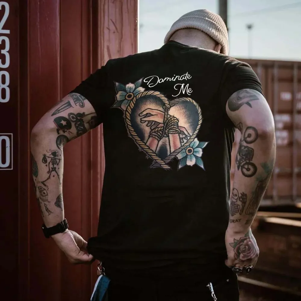 Dominate Me Printed Men's T-shirt