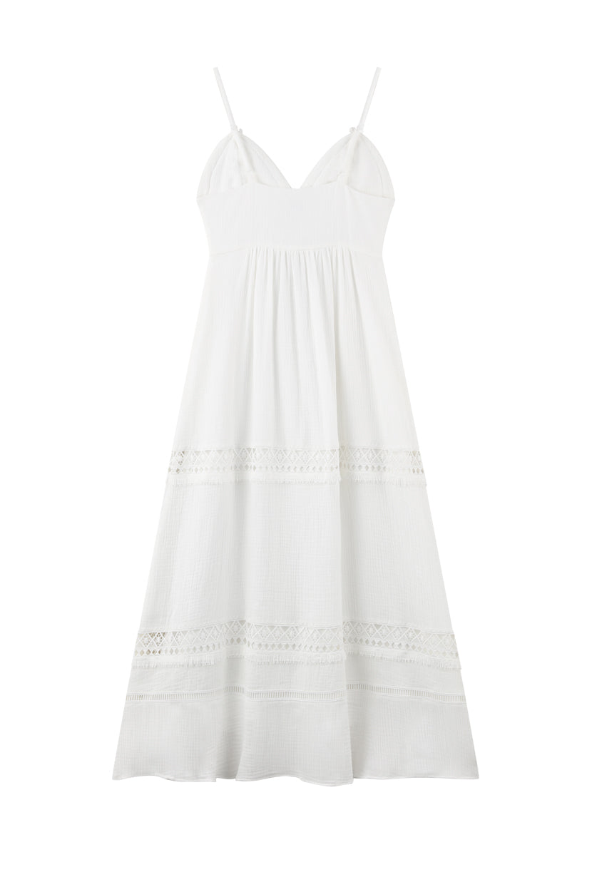 Imogene Dress - White Eyelet