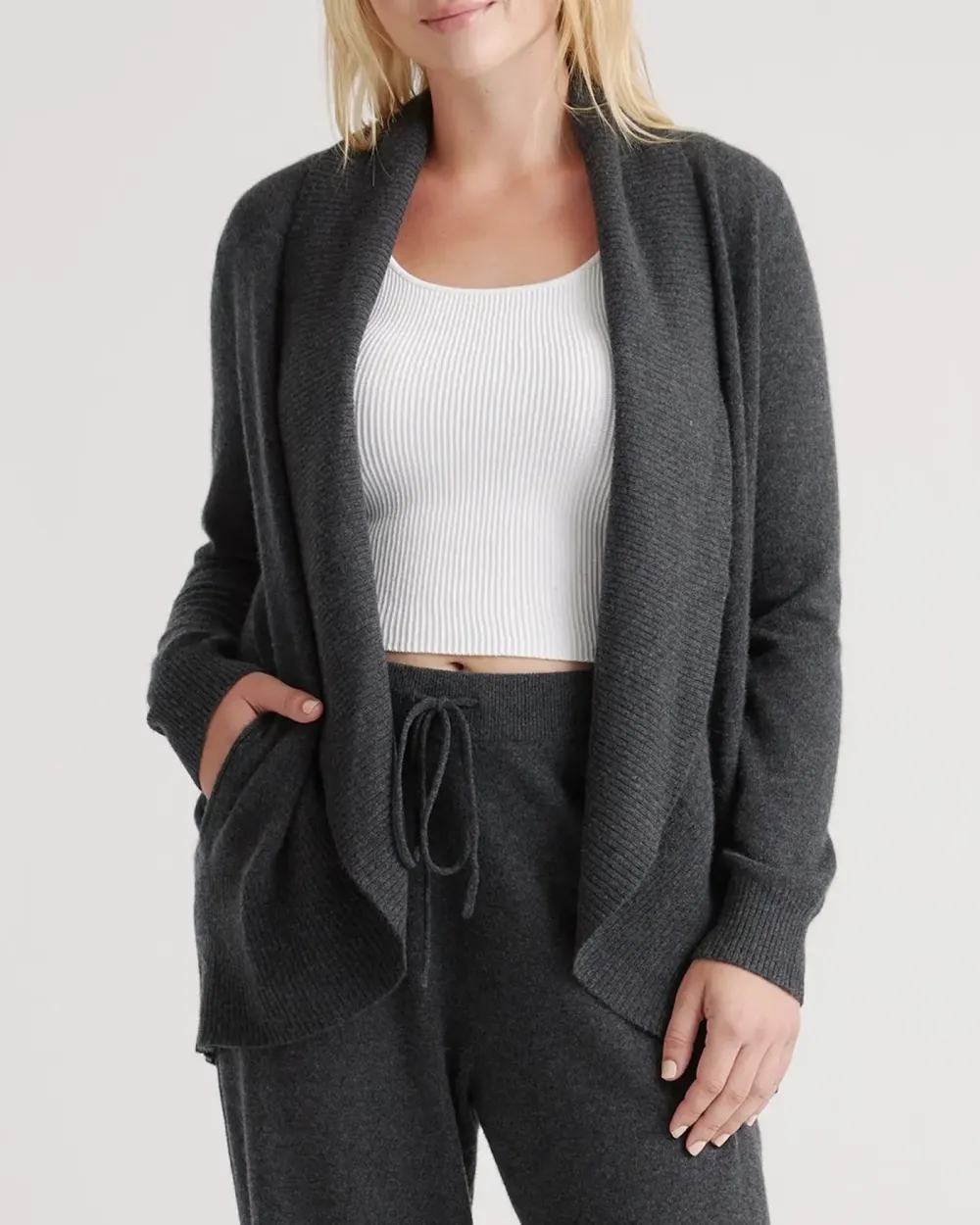 Daily Open Cardigan Sweater