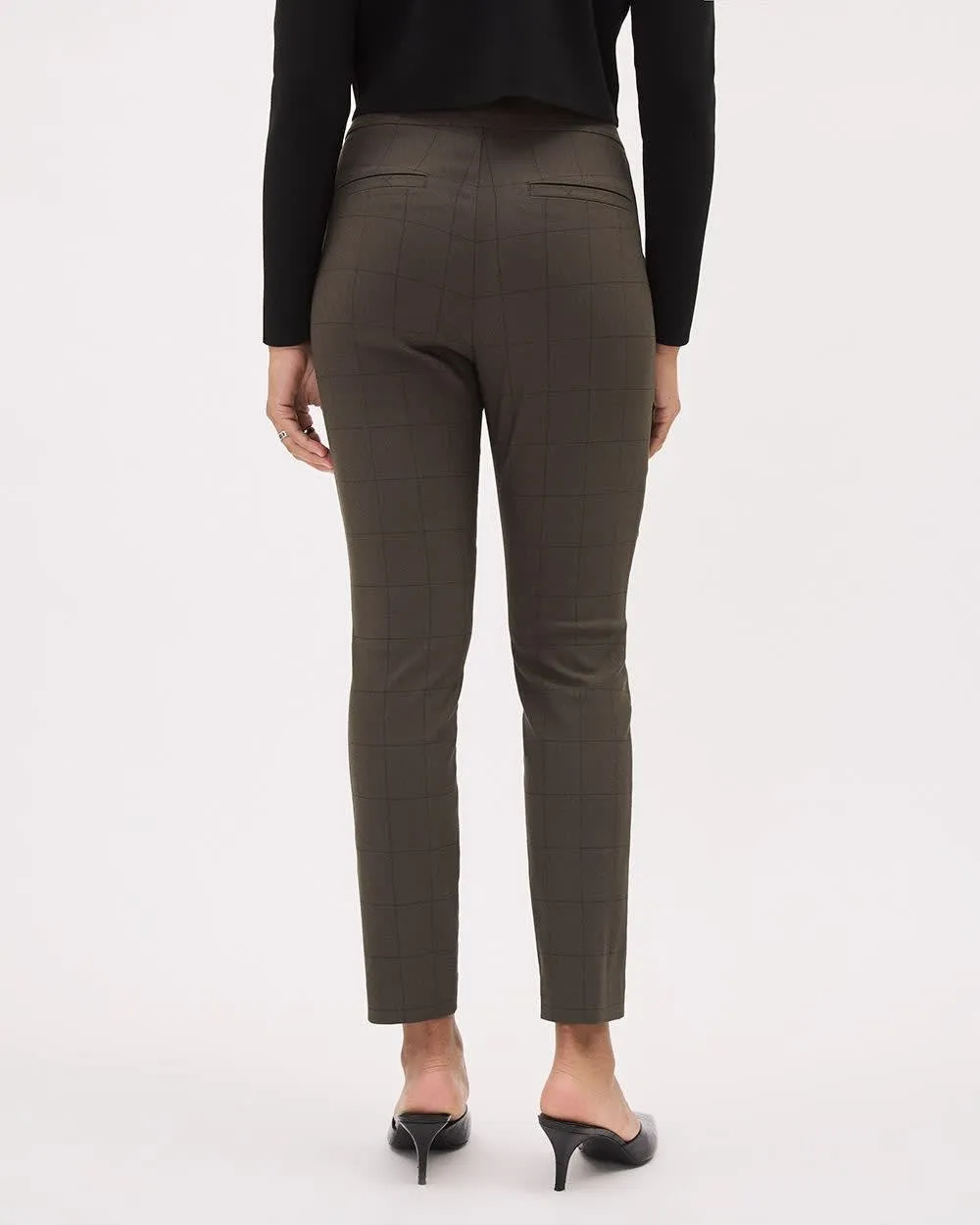 Twill Ankle City Legging Pant