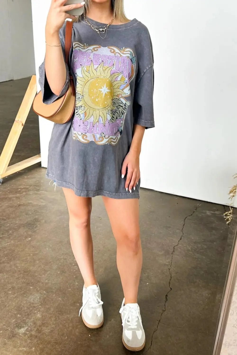 Oversized Vintage Graphic Tee