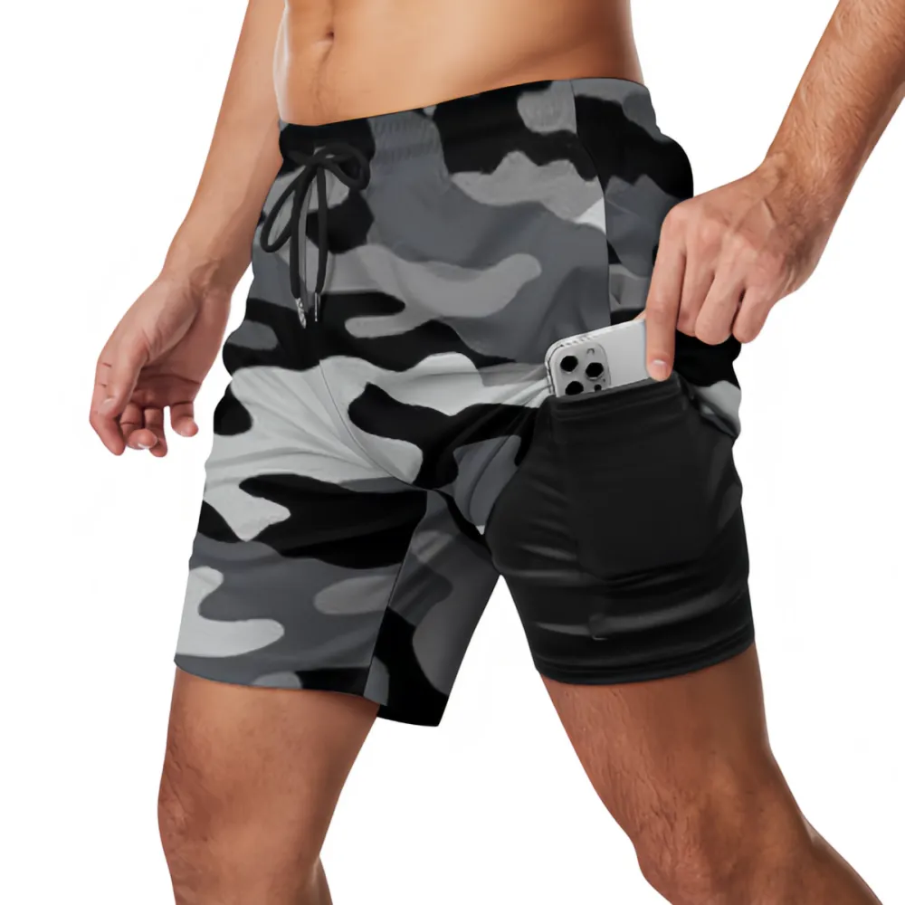 Various Colors Camouflage Sports Beach Shorts