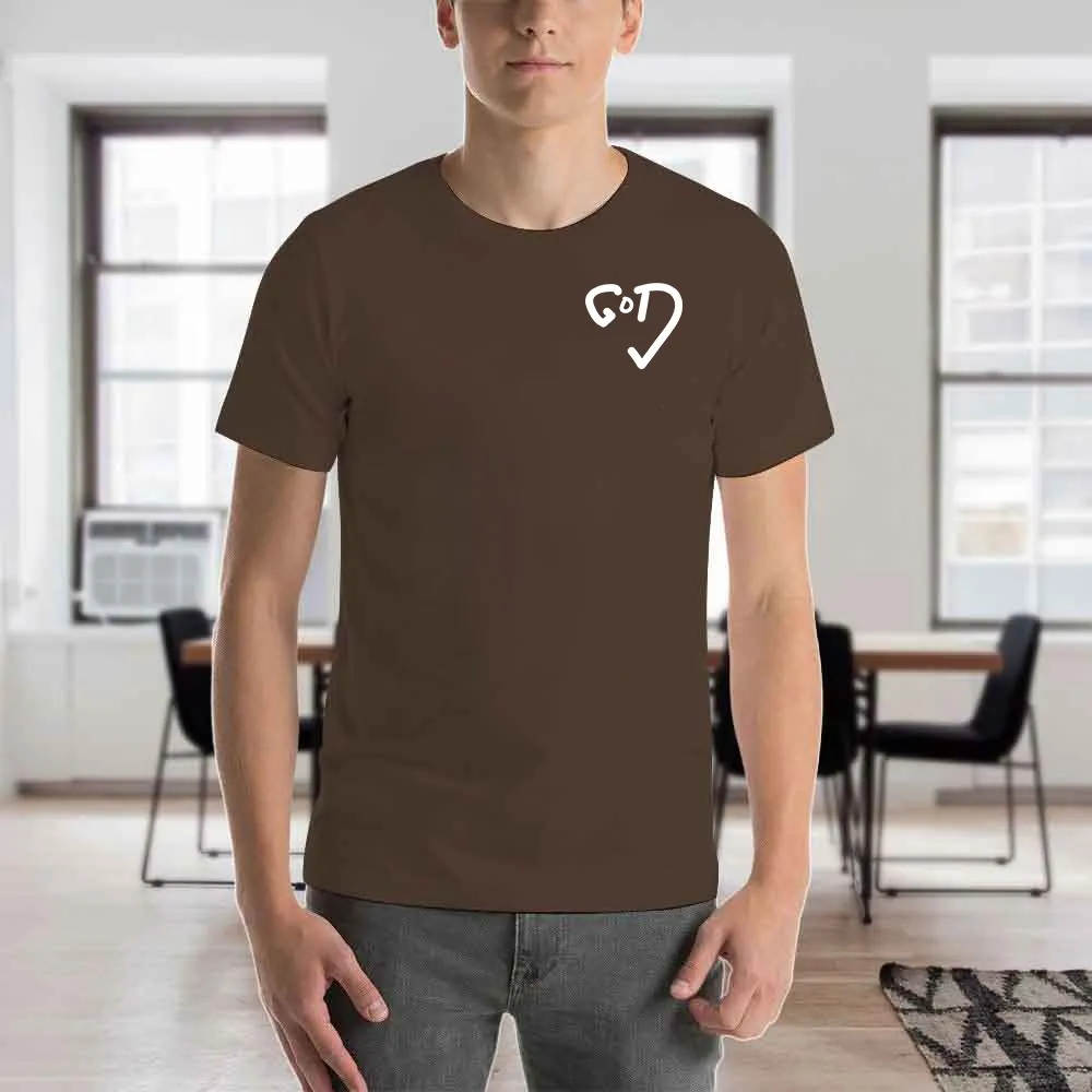 Men'S T-Shirt God Heart Tee