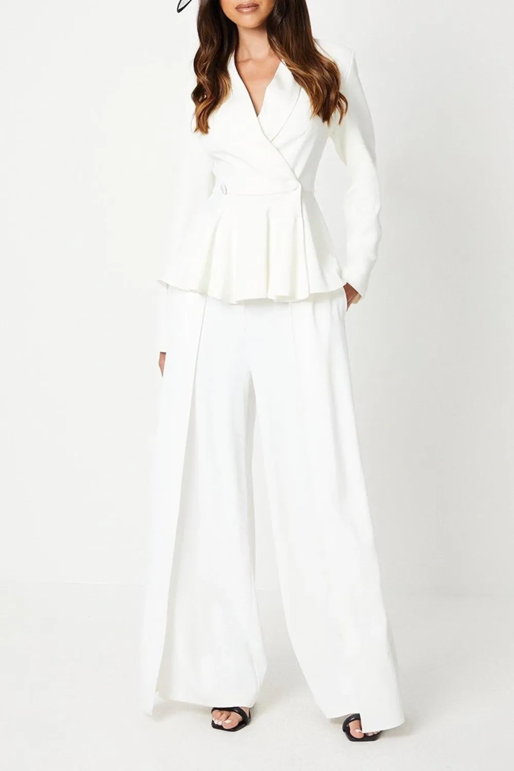 Overlay Wide Leg Trouser