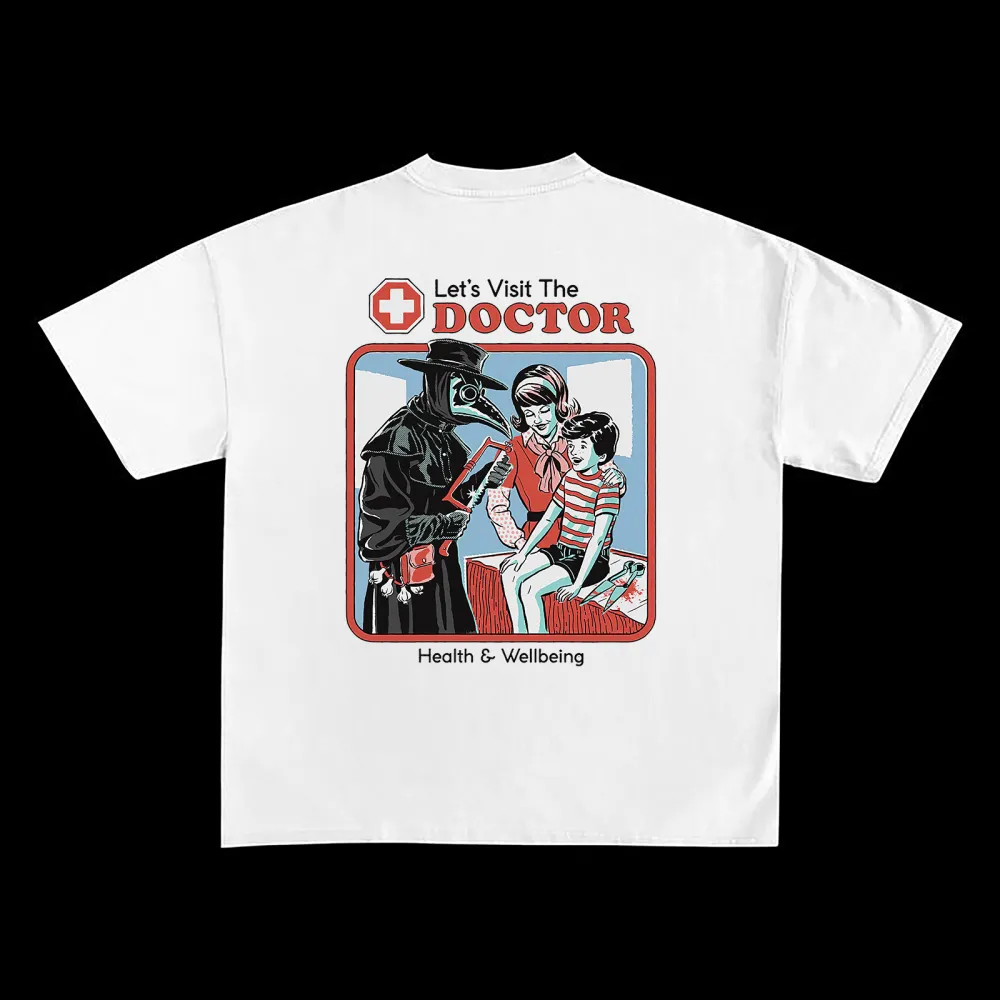 Let's Visit The Doctor Health & Wellbeing Printed Men's T-shirt