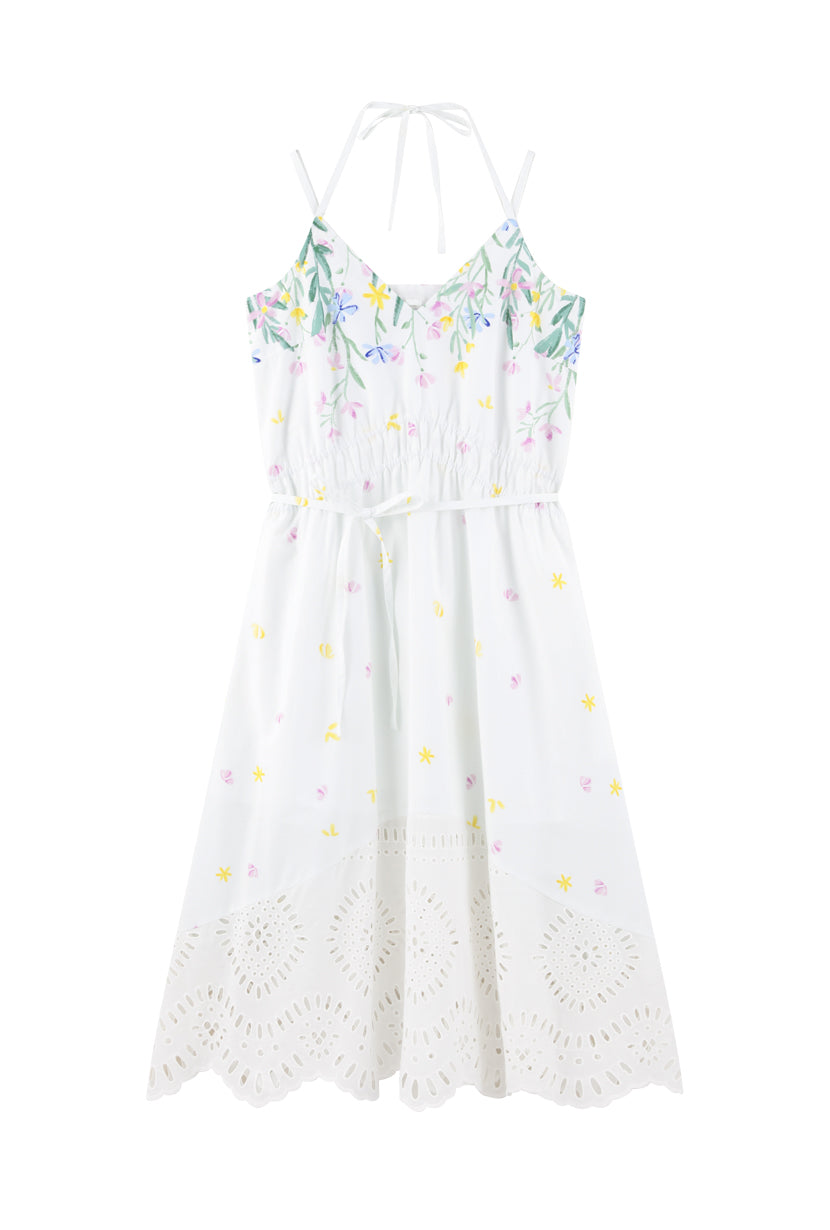 Joanne Dress - White Floral