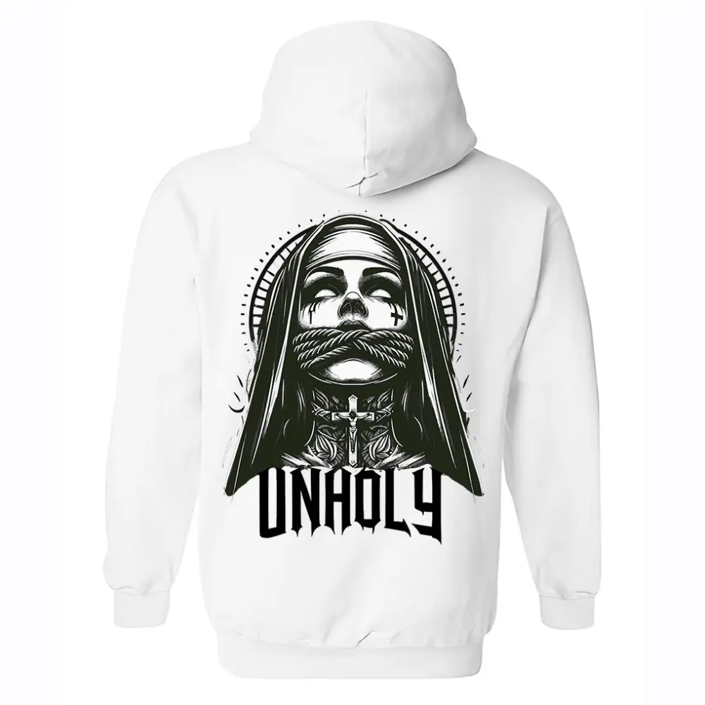 Unholy Nun Print Women's Hoodie