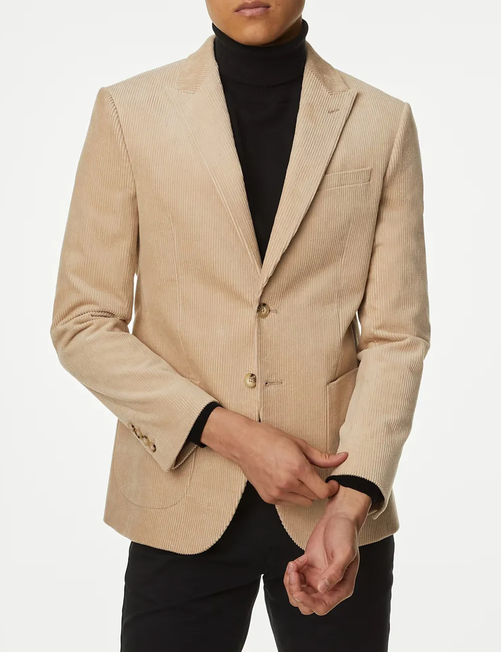 Cotton Rich Cord Blazer