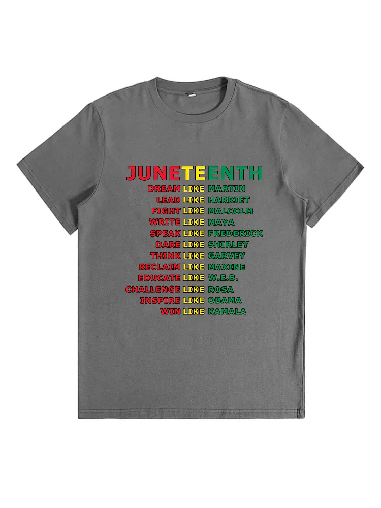 Unisex Juneteenth Dream Like Leaders T-Shirt