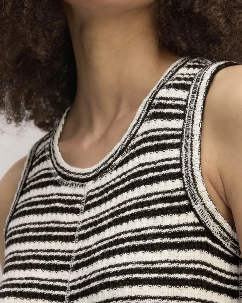 The Rib-Knit A-Line Tank Dress