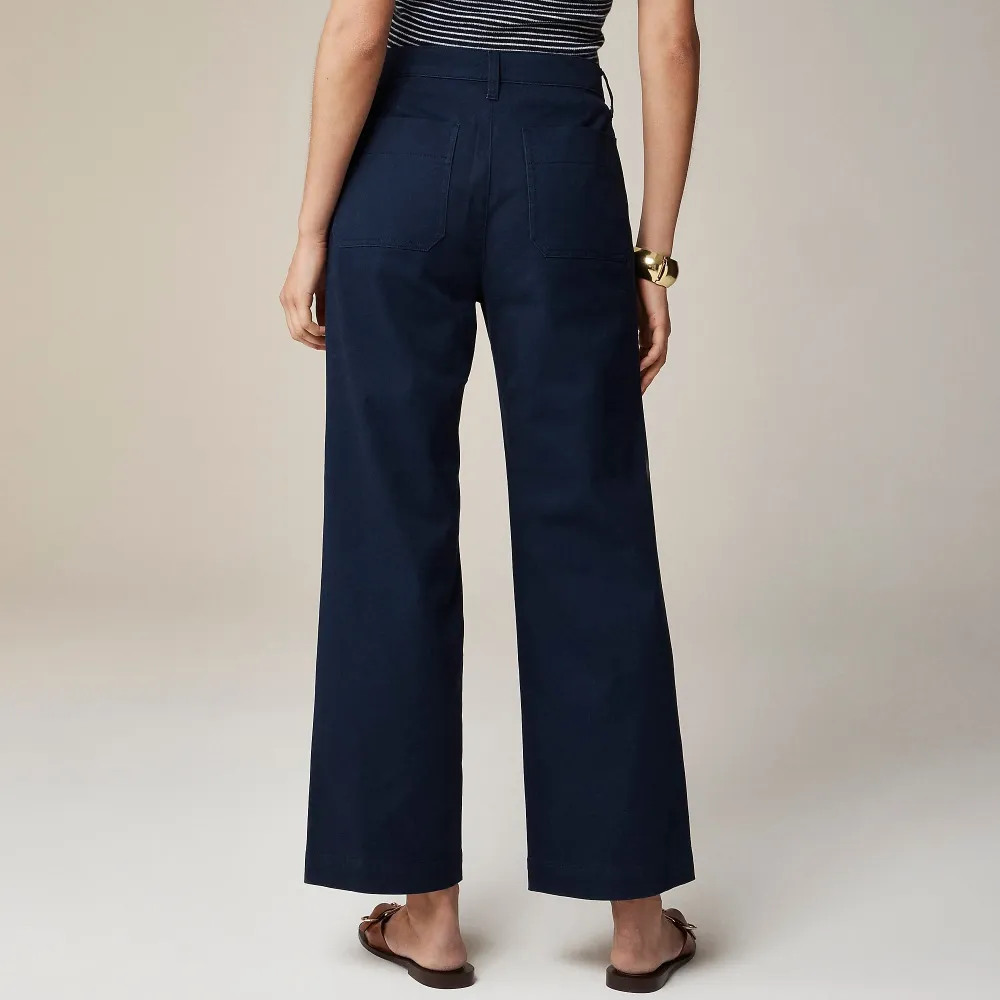 Sailor slim wide-leg chino pant