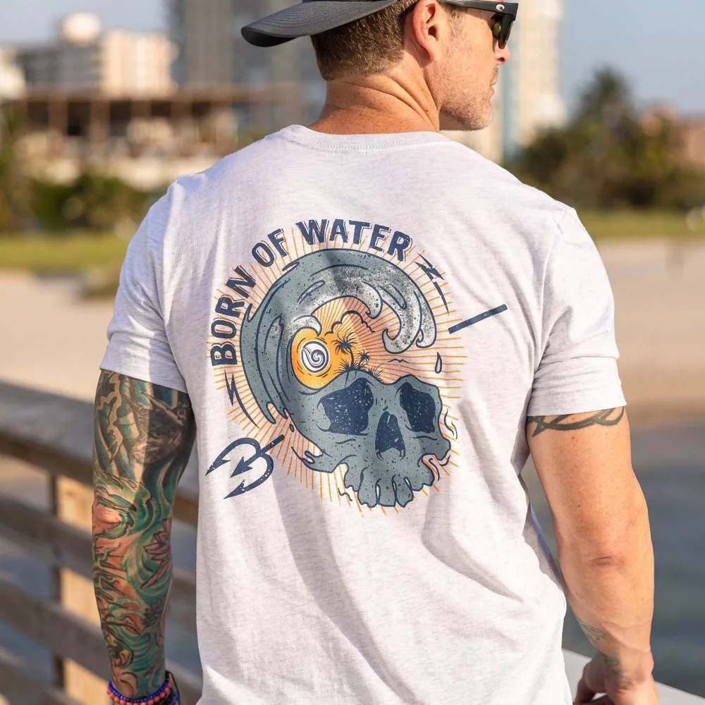 Born Of Water Printed Men's T-shirt