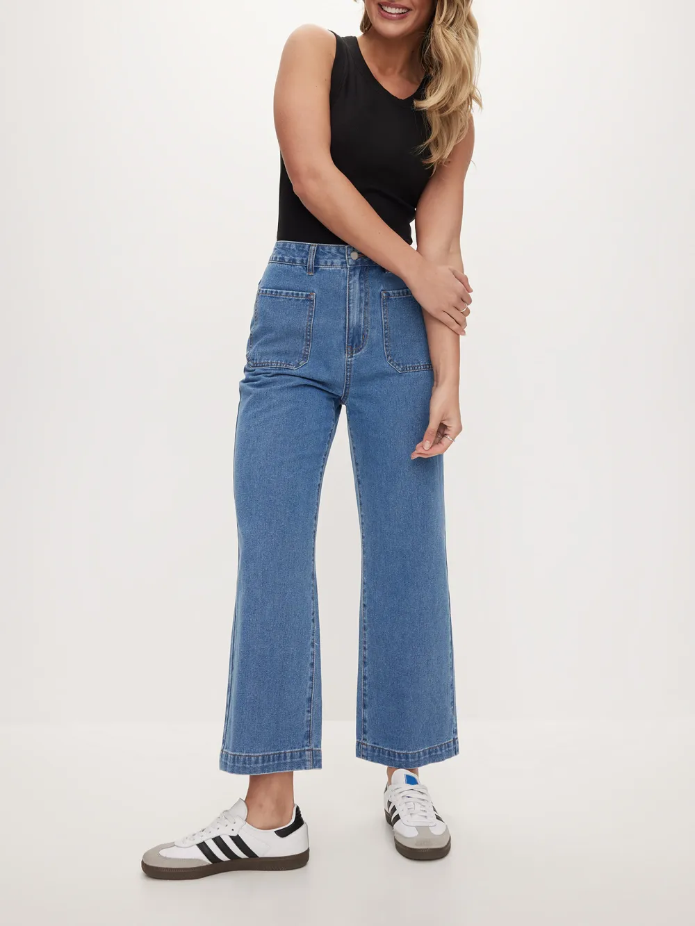 Sadie Wide Leg Jean