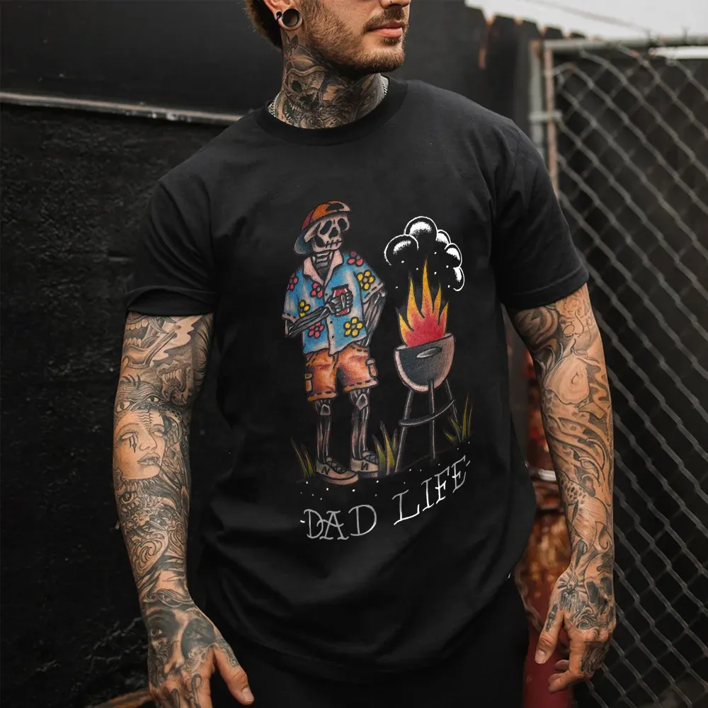 Dad Life Printed Men's T-shirt