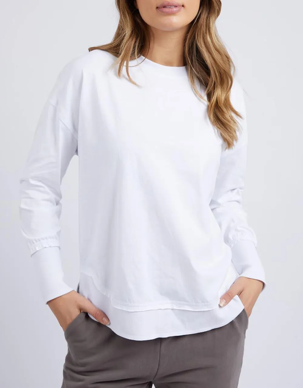 Farrah Long Sleeve - White