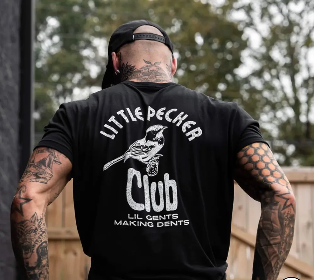 Little Pecker Club Printed Men's T-shirt