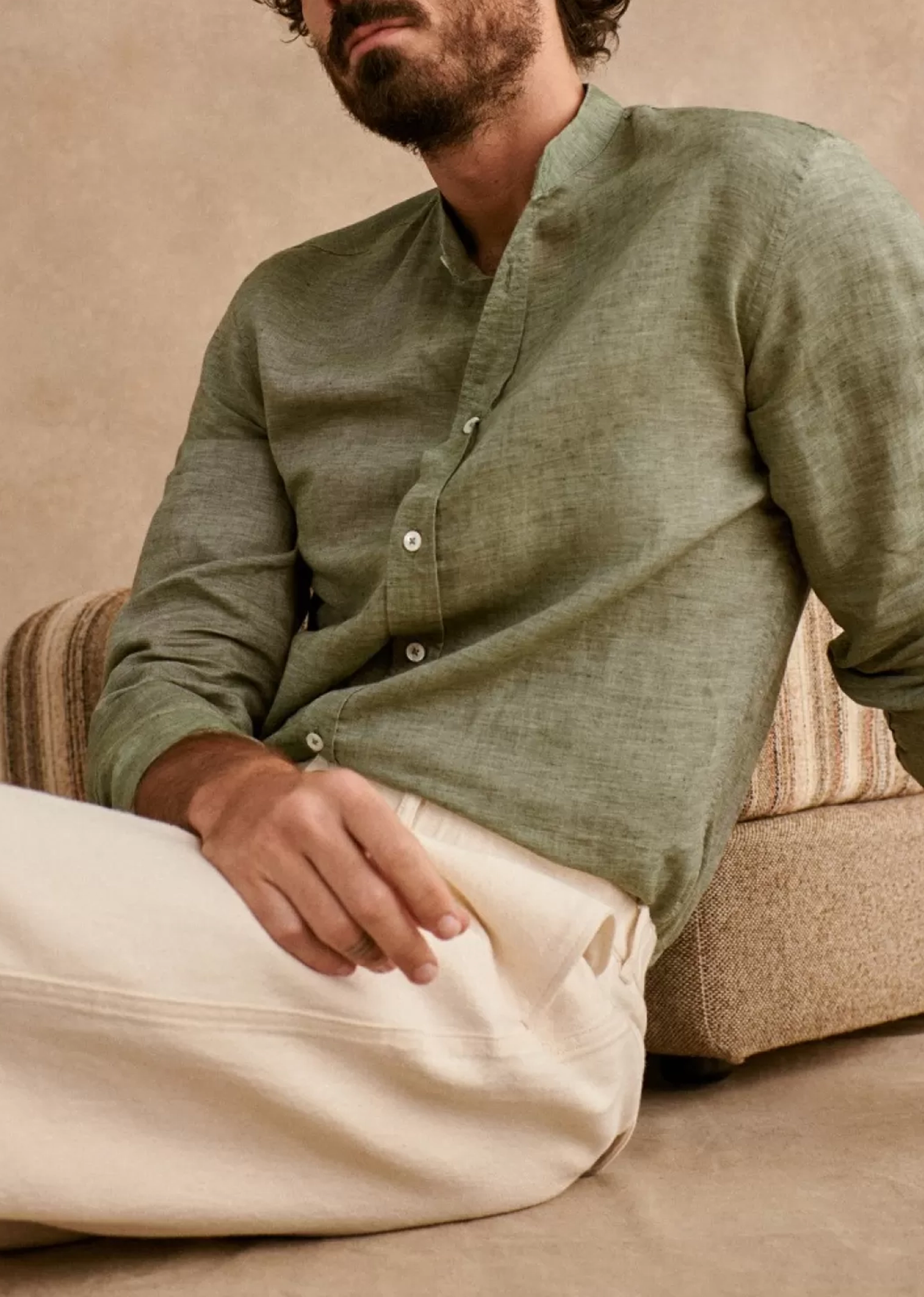 Cotton Linen Benny Shirt