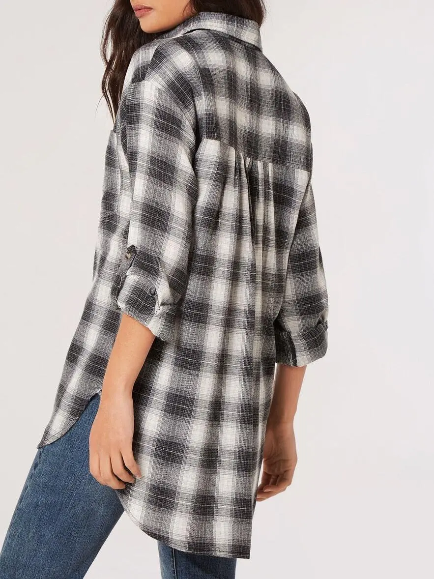 Plaid Oversized Shirt