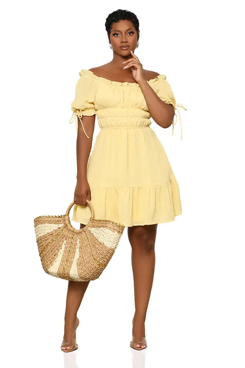 Summer’s Best Baby Doll Dress (Yellow)