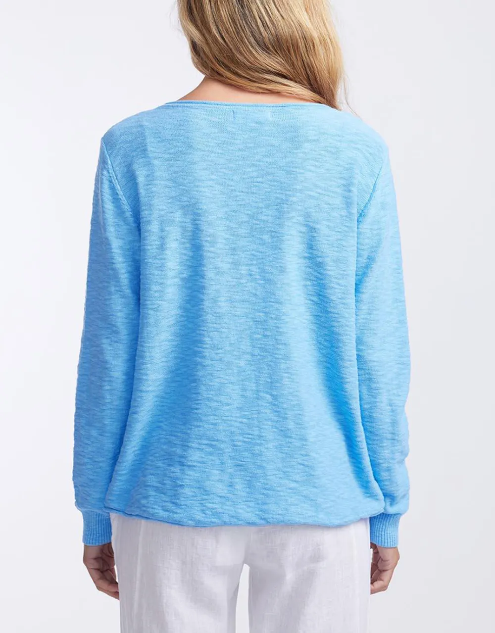 Sacha Summer Knit - Azure Blue