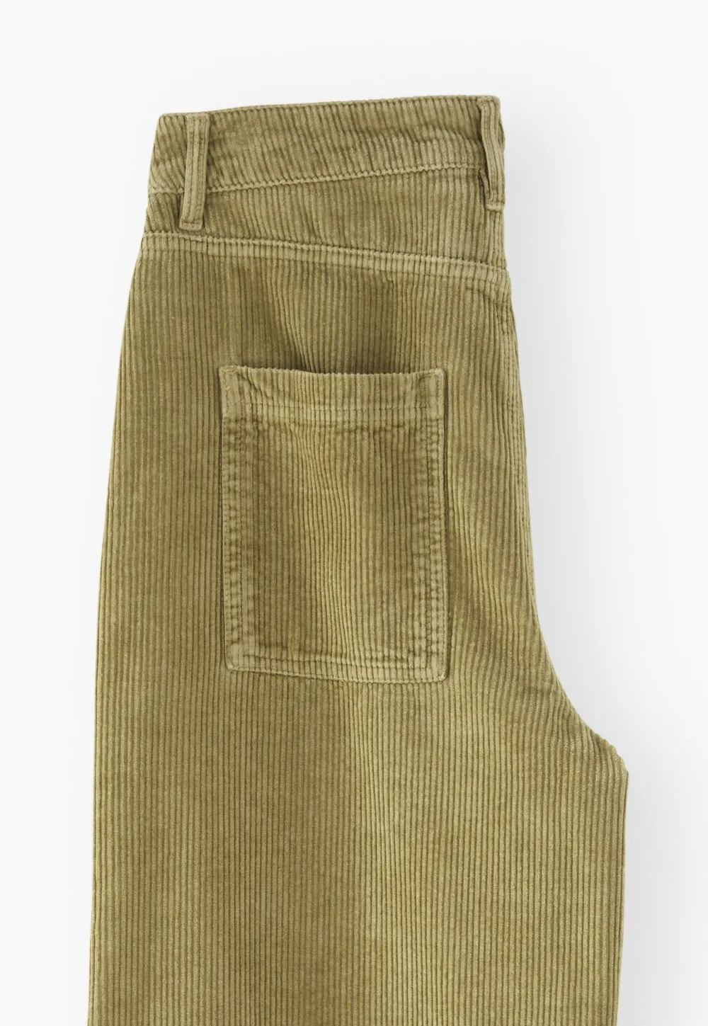 Wide-leg cord trousers
Cotton & linen cord