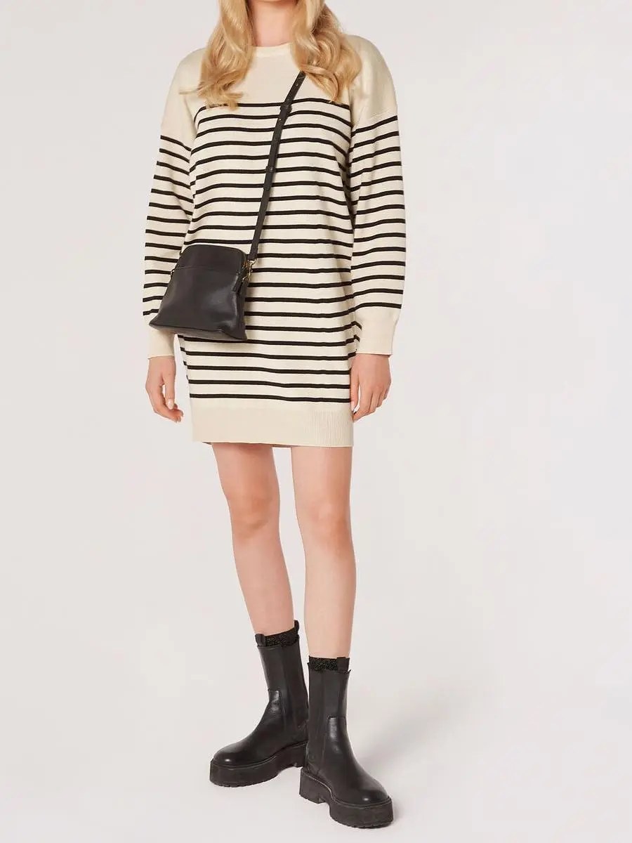 Stripe Jumper Mini Dress