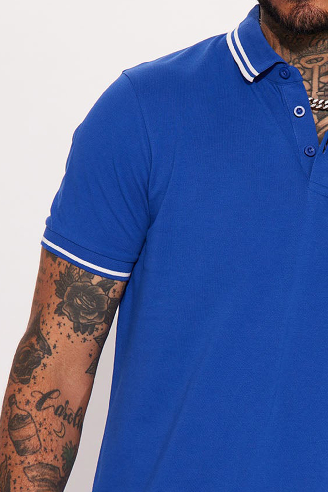 Wilson Short Sleeve Polo - Royal Blue