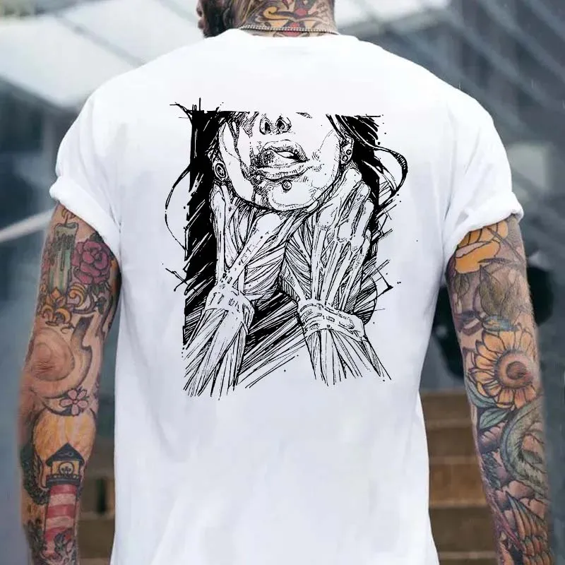 Choke Me Up Printed Men's T-shirt