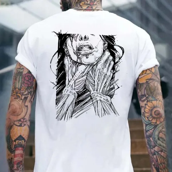 Choke Me Up Printed Men's T-shirt