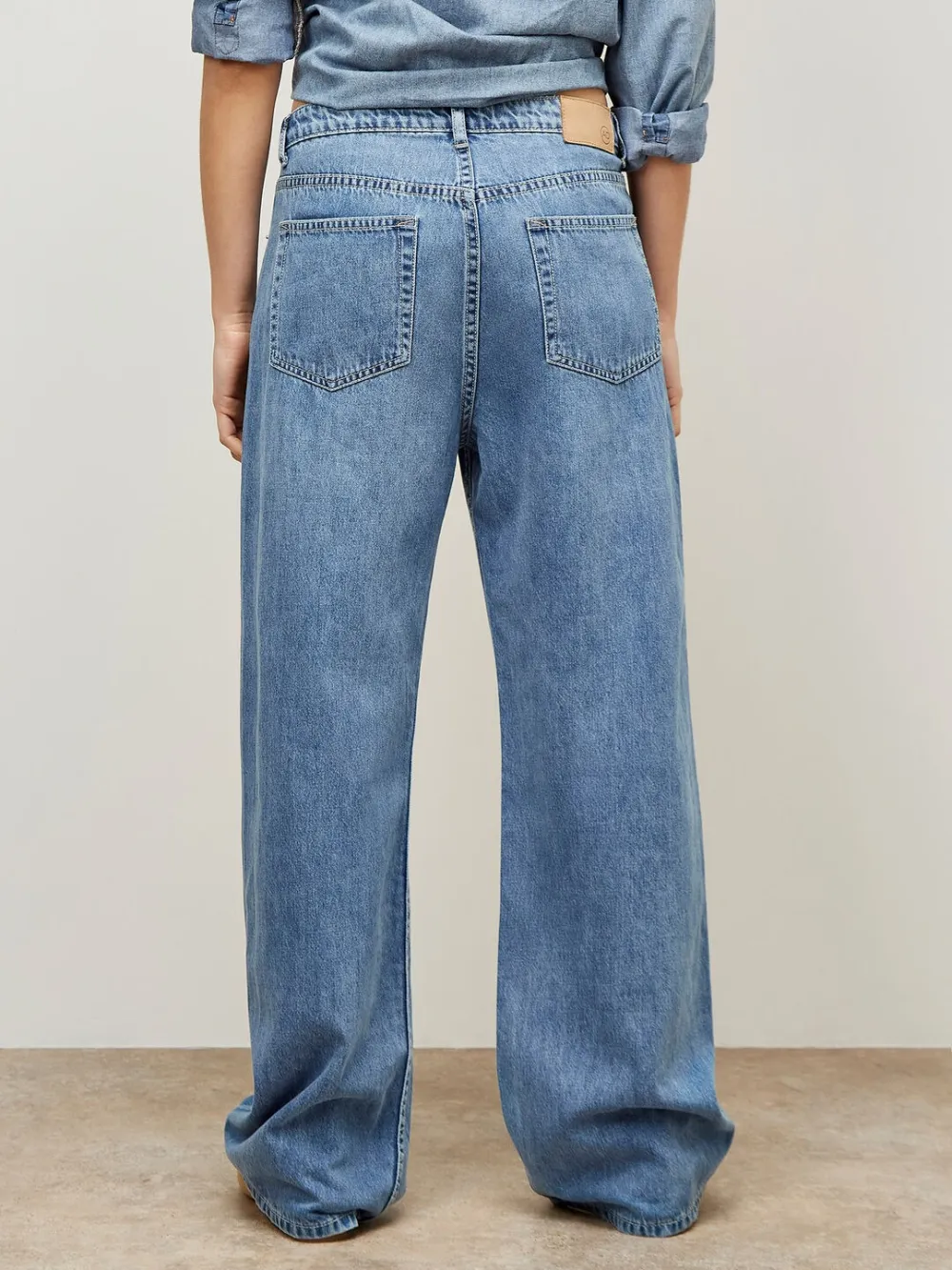 Elisa Wide Straight Leg Jeans