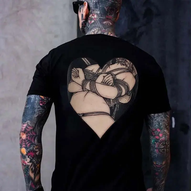 Bondage Me Printed Men's T-shirt