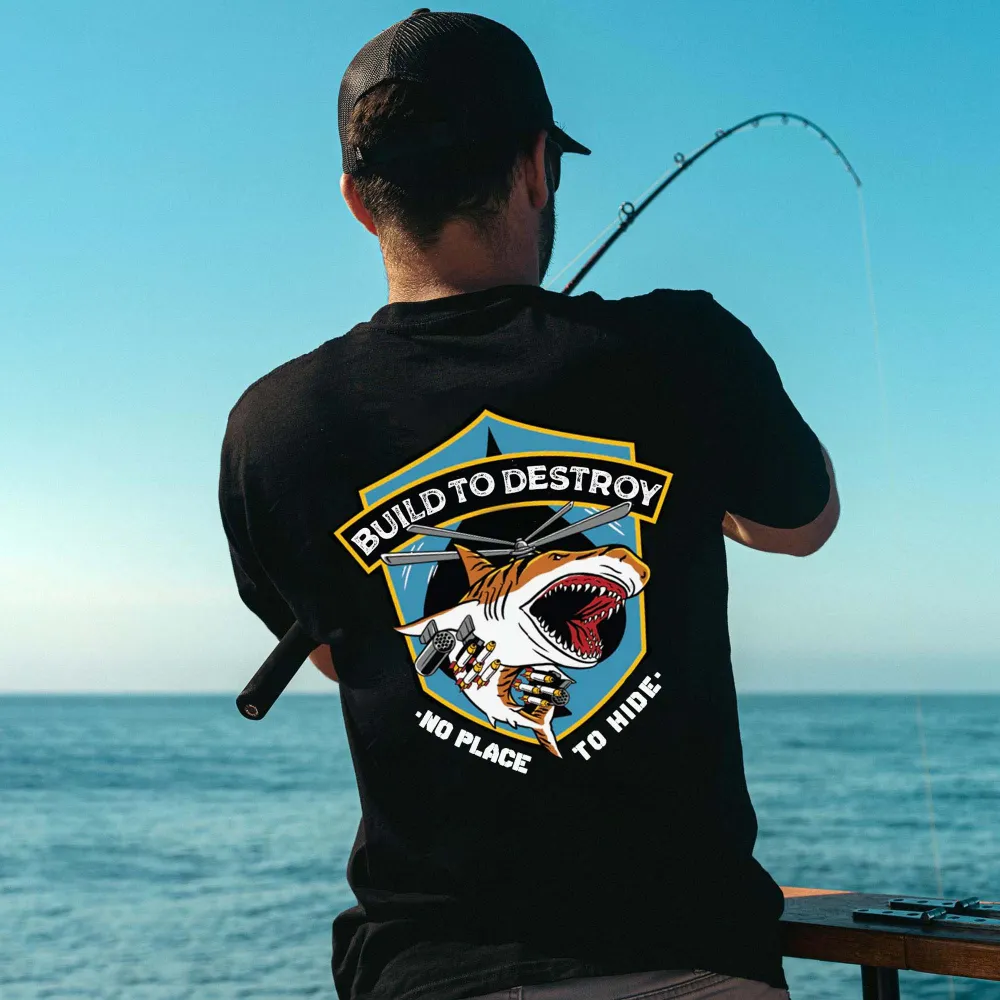 Build To Destroy Printed Men's T-shirt