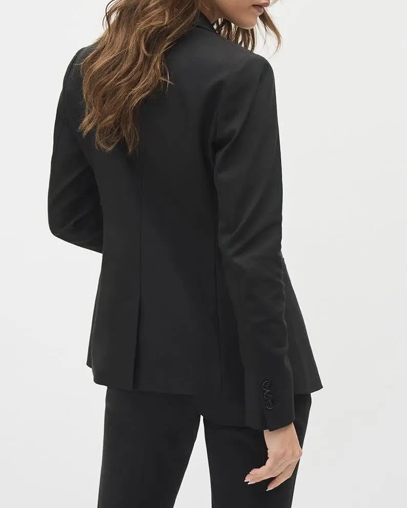 Limitless One-Button Fitted Blazer