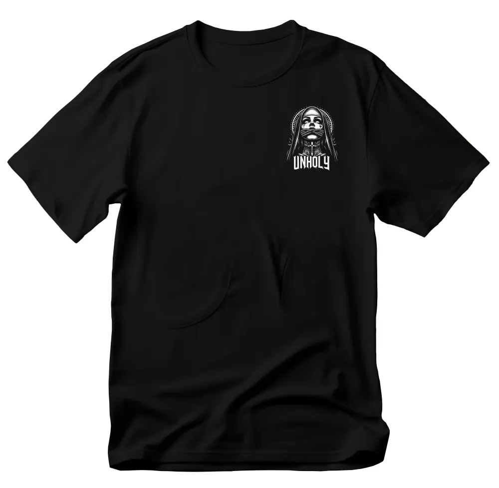 Unholy Nun Printed Men's T-shirt