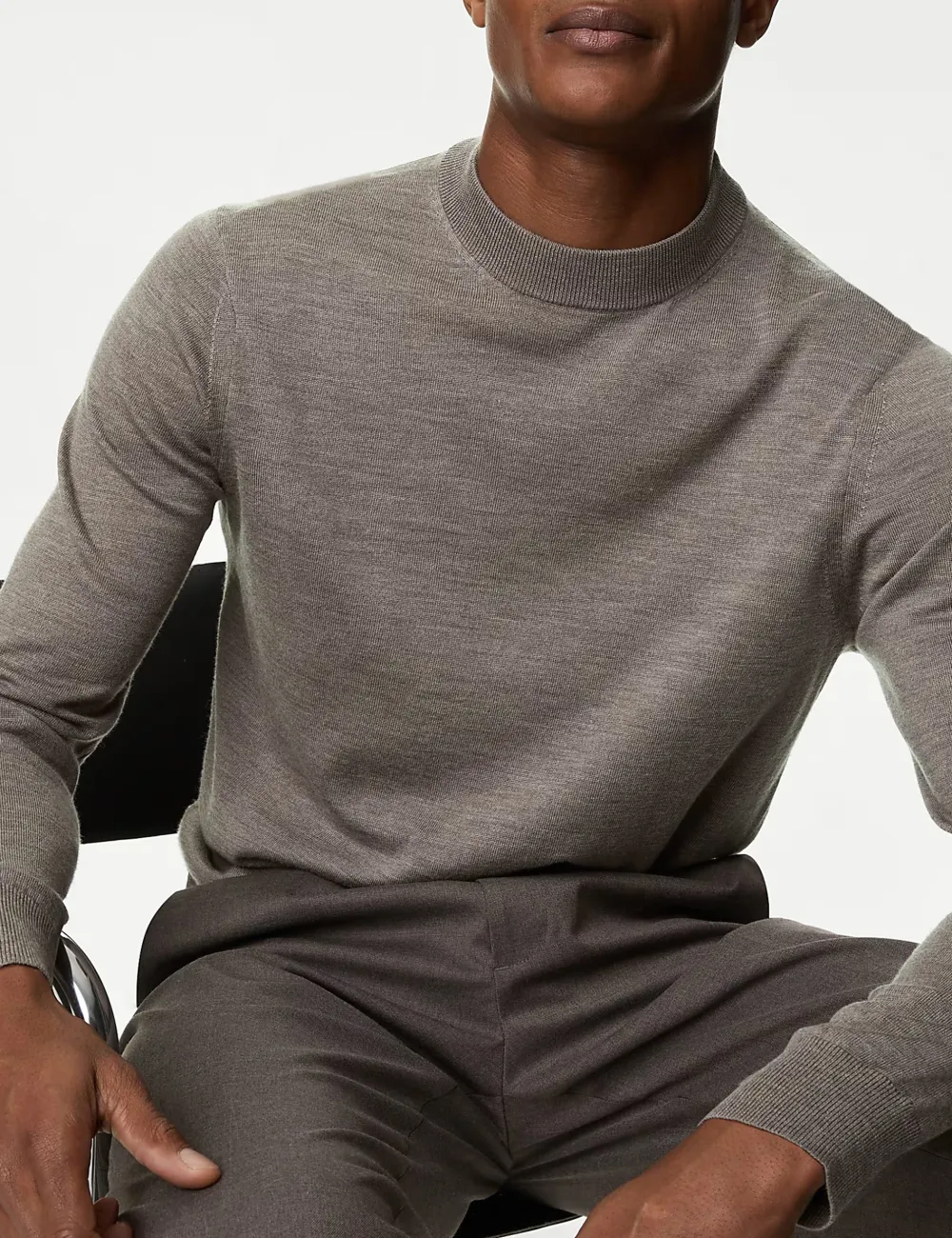 Pure Extra Fine Merino Wool Jumper