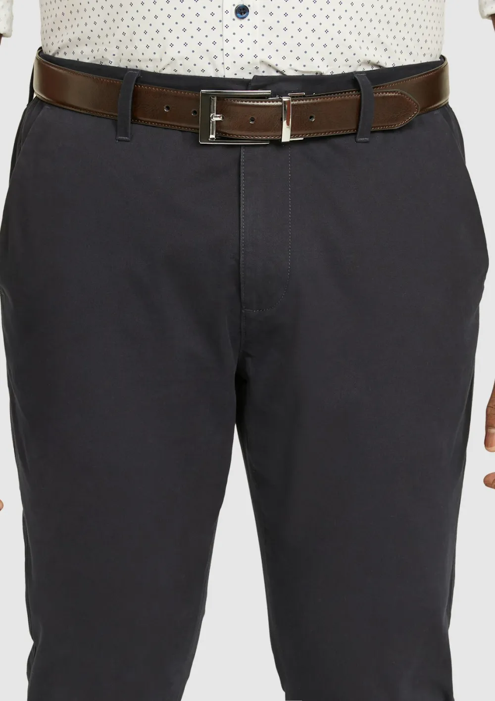 BLACK CHESTER RELAXED TAPERED CHINO