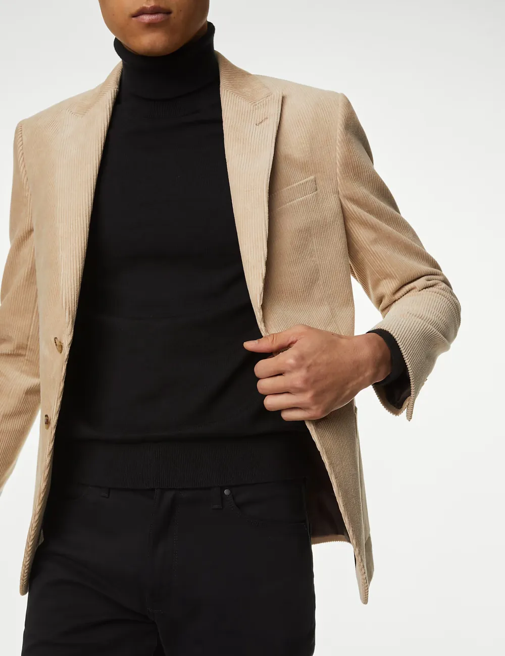 Cotton Rich Cord Blazer