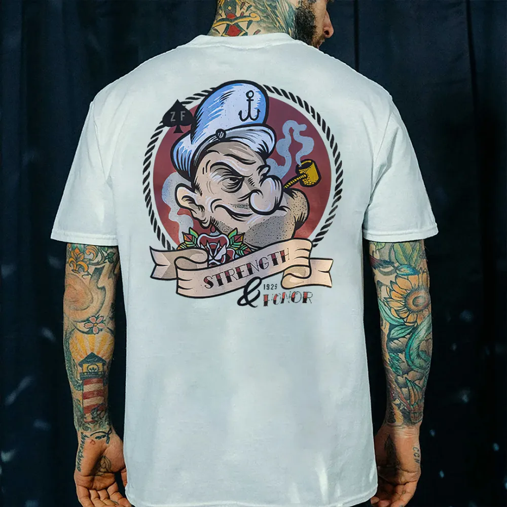Strength Printed Men's T-shirt