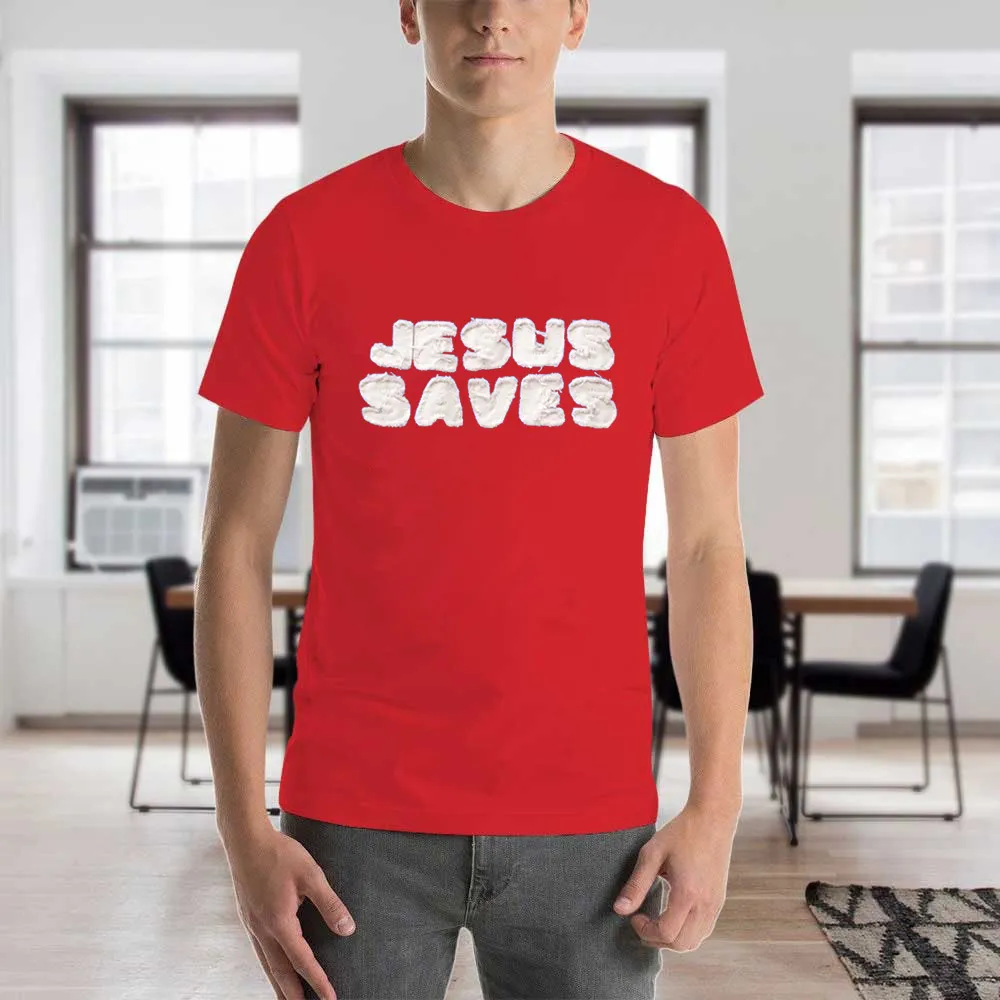 Men'S T-Shirt Jesus Saves Tee
