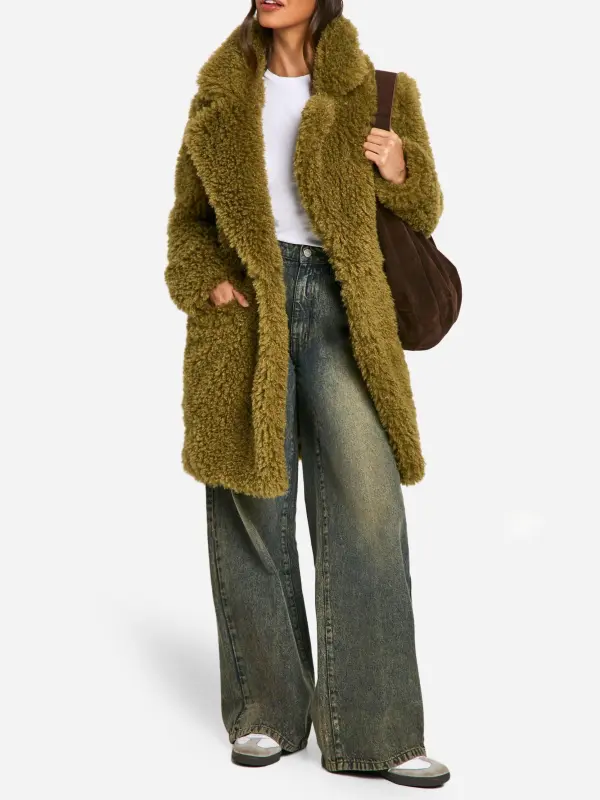 TEDDY FAUX FUR COAT