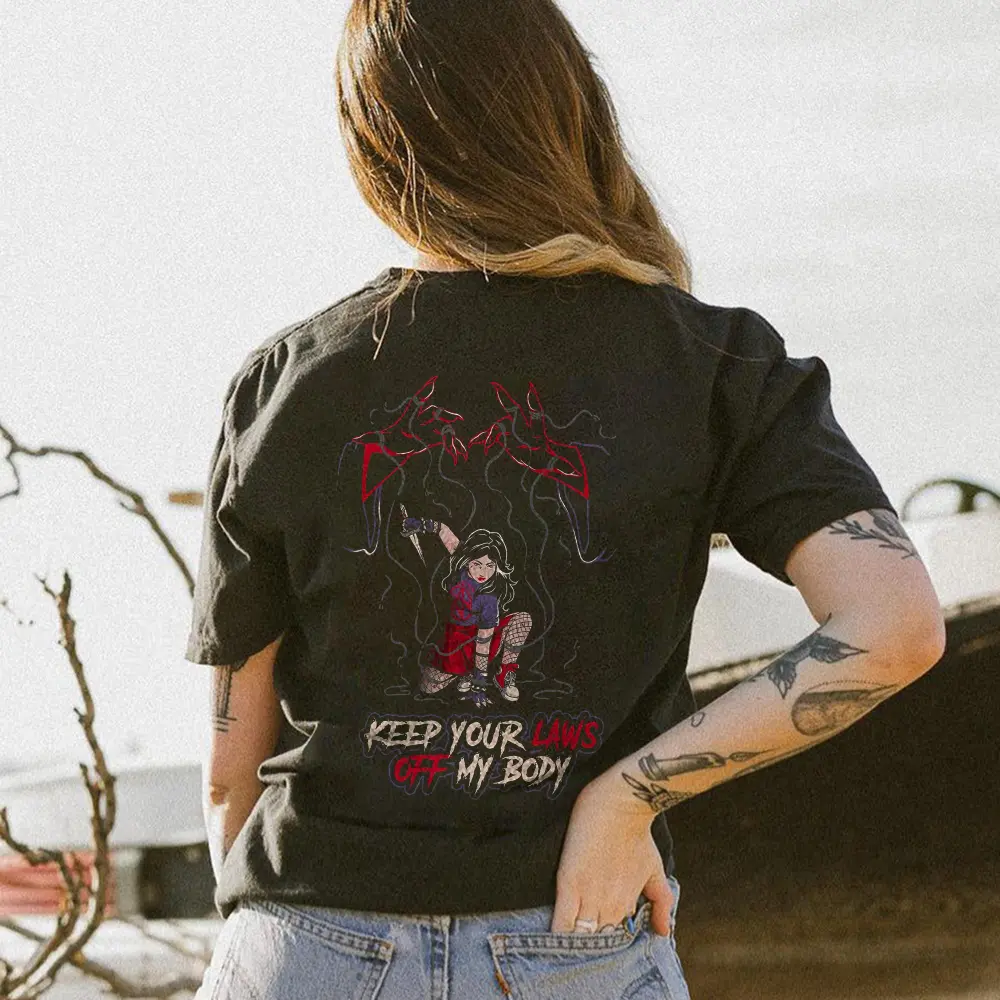 Keep Your Laws Off My Body Printed T-shirt